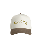 Load image into Gallery viewer, Always Smile Two-Tone Hat - Curved Logo
