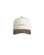 Load image into Gallery viewer, Always Smile Two-Tone Hat
