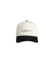 Load image into Gallery viewer, Always Smile Two-Tone Hat
