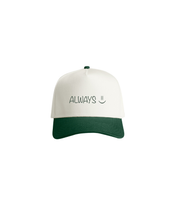Load image into Gallery viewer, Always Smile Two-Tone Hat
