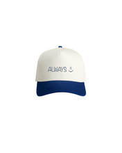 Load image into Gallery viewer, Always Smile Two-Tone Hat
