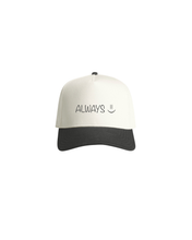 Load image into Gallery viewer, Always Smile Two-Tone Hat
